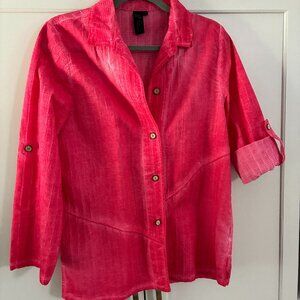 Focus cotton shirt/jacket